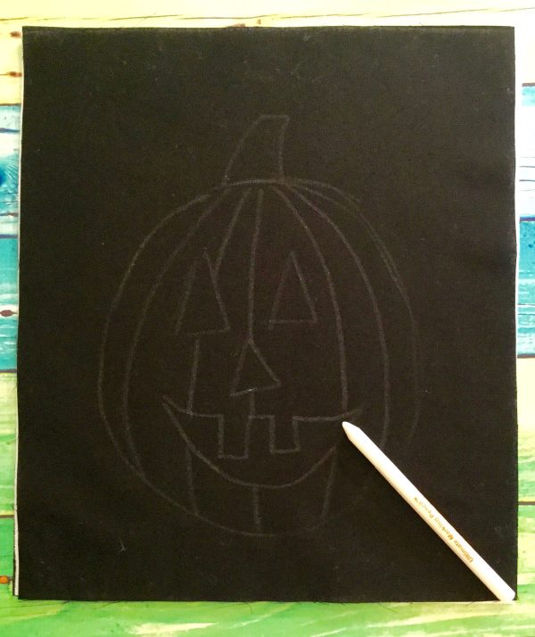 Trick or treat bag tutorial