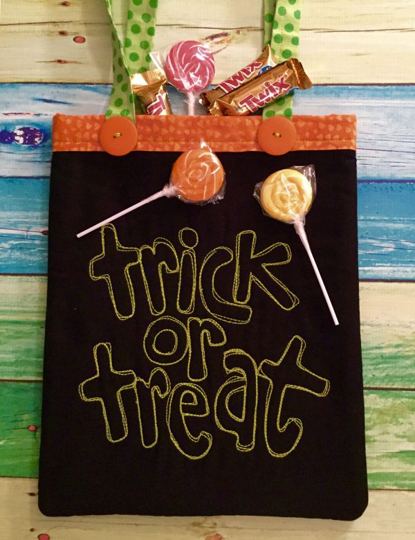 Little jack trick or treat bag tutorial