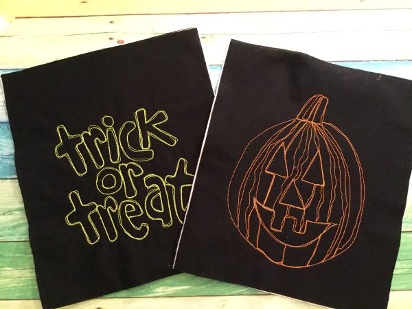 Trick or treat bag tutorial