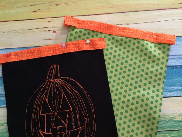 Little jack trick or treat bag tutorial