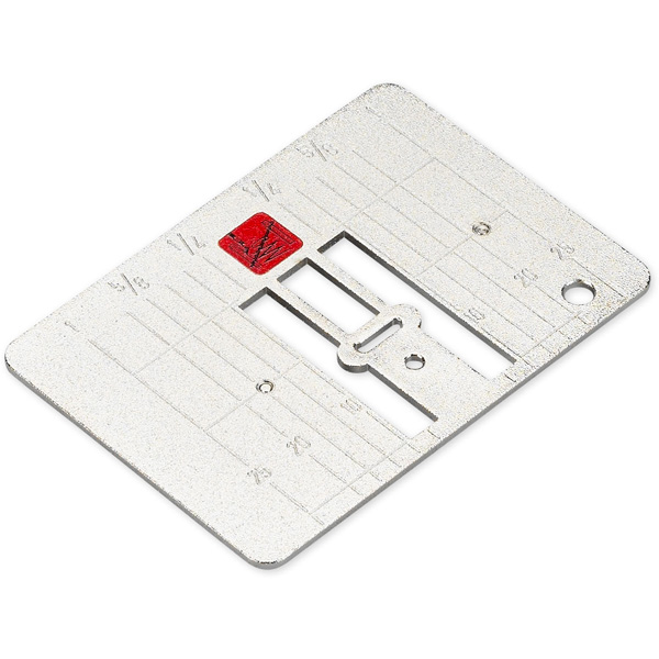 Straight stitch needle plate