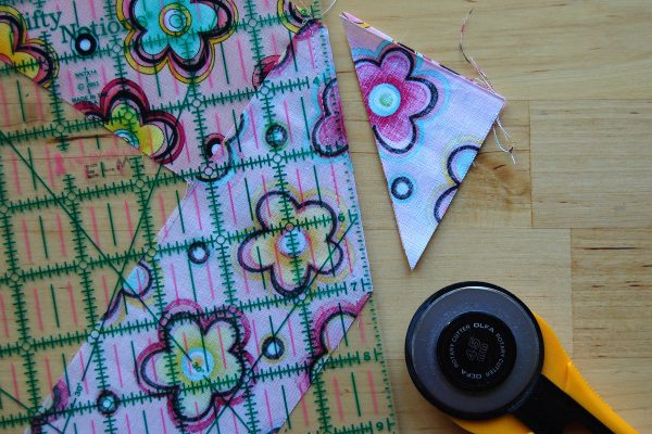 Sugar skull mug rug tutorial