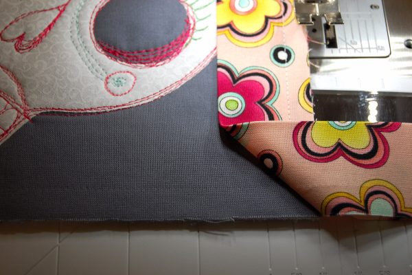 Sugar skull mug rug tutorial
