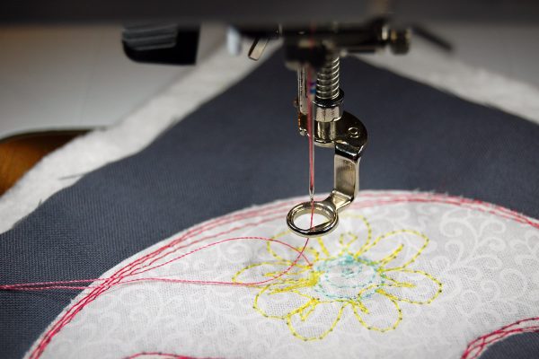 Sugar skull mug rug tutorial