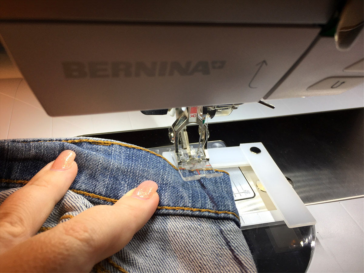 Tip for better fitting jeans