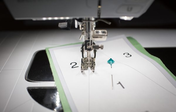 Modern Pine Trees Quilt Block Pattern