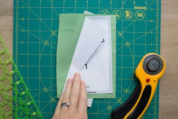 Modern Pine Trees Quilt Block Pattern