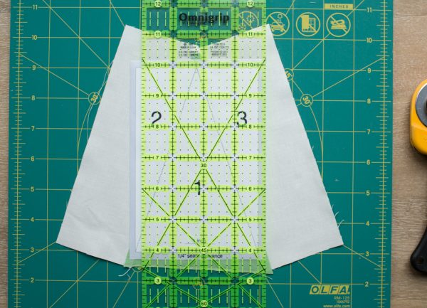 Modern Pine Trees Quilt Block Pattern