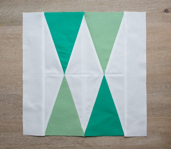 Modern Pine Trees Quilt Block Pattern