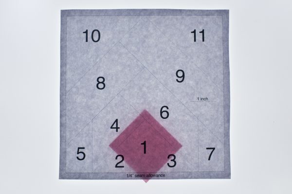 Poinsettias Quilt Block Pattern