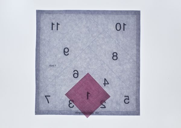 Poinsettias Quilt Block Pattern