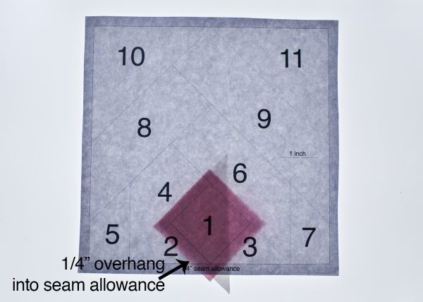 Poinsettias Quilt Block Pattern