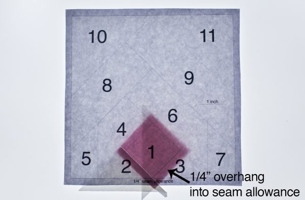 Poinsettias Quilt Block Pattern