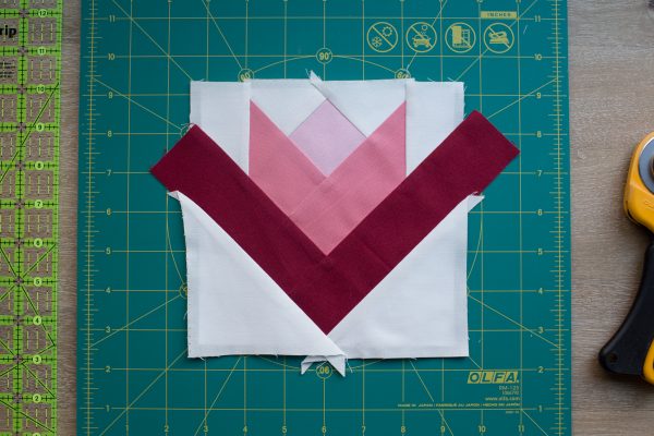 Poinsettias Quilt Block Pattern