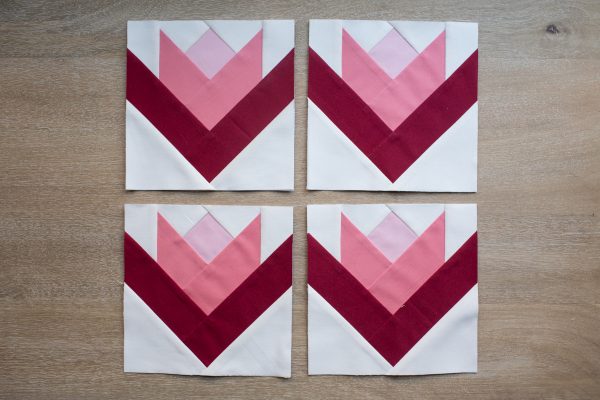 Poinsettias Quilt Block Pattern