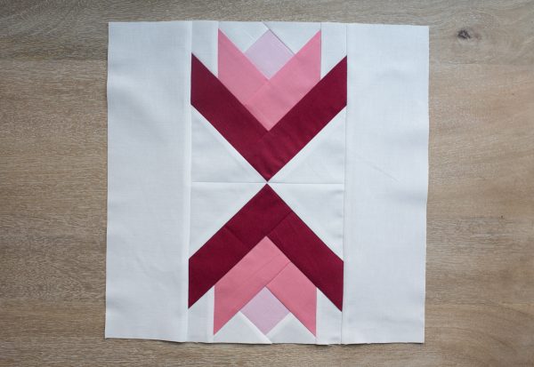 Poinsettias Quilt Block Pattern