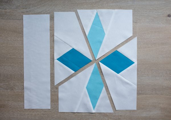 Snowflakes Quilt Block Pattern