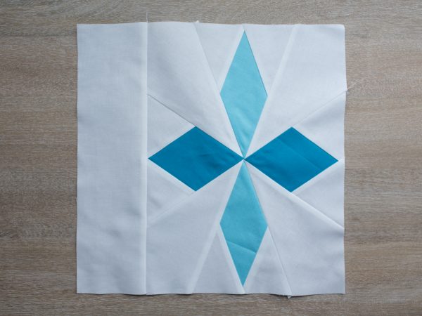 Snowflakes Quilt Block Pattern