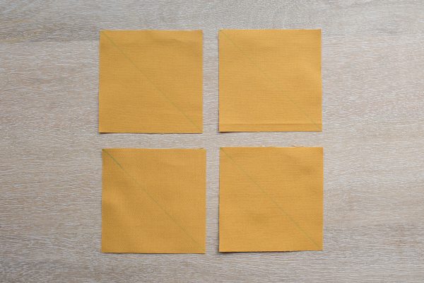 Golden Star Quilt Block Pattern