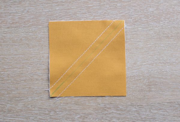 Golden Star Quilt Block Pattern
