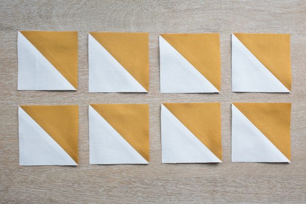Golden Star Quilt Block Pattern