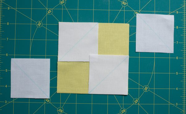 Golden Star Quilt Block Pattern