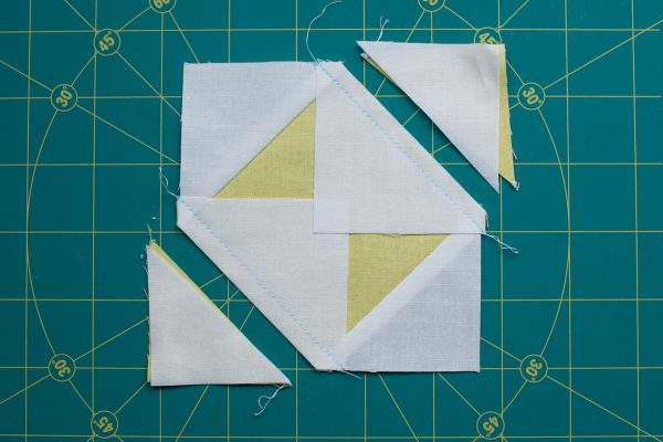 Golden Star Quilt Block Pattern