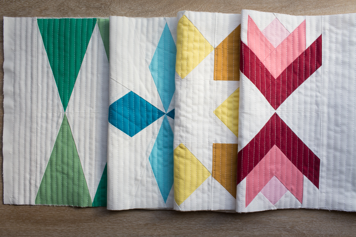 Sugarplum Table Runner Quilting