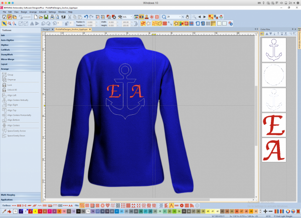 Virtual Preview on Jacket Background