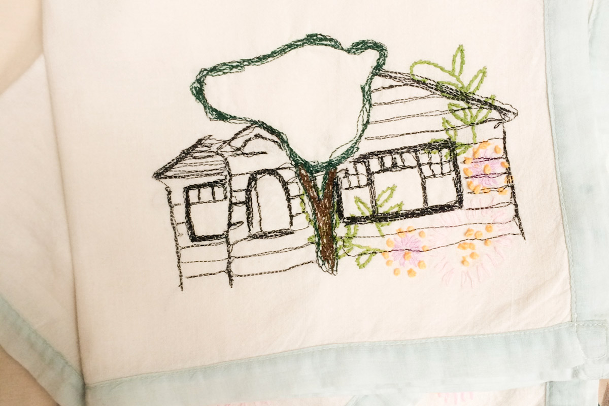 Handmade Housewarming linens