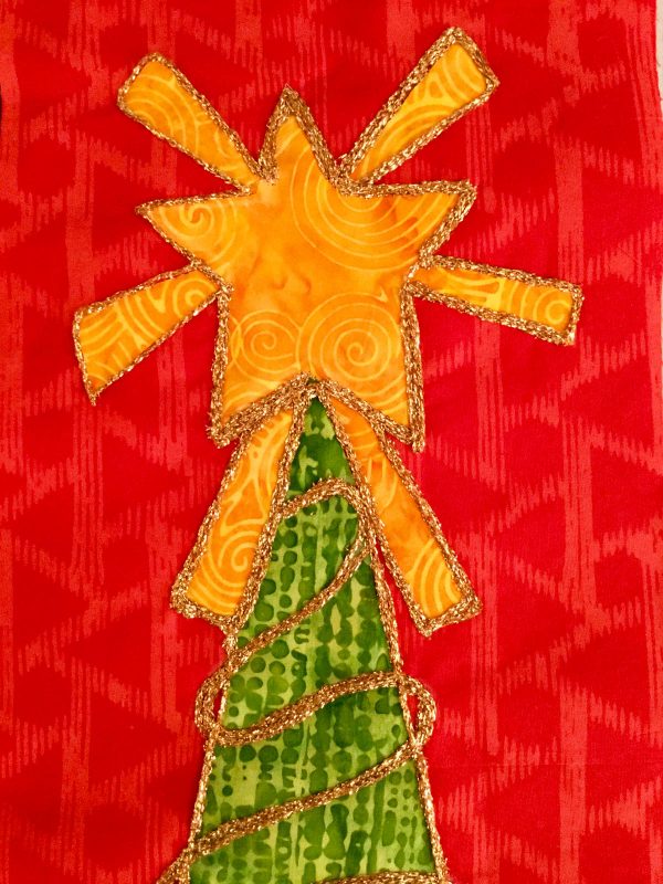 Jingle Bell Door Hanger-upper front side of the banner