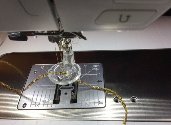 Jingle Bell Door Hanger-setting up your machine