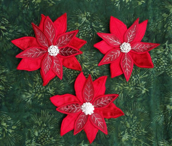 Poinsettia Pin Tutorial