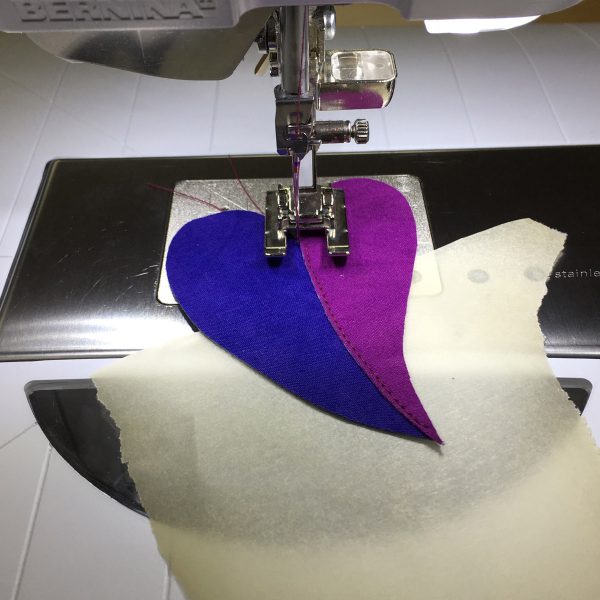 Tissue paper appliqué tip