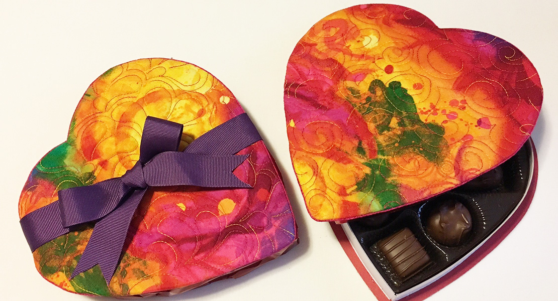 Candy Box Cover and Mug Rug Tutorial