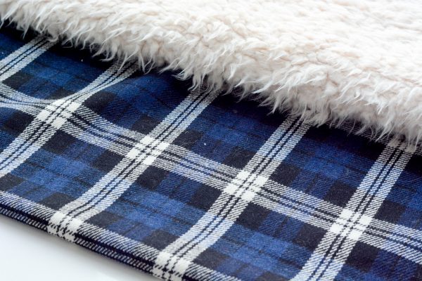 DIY Fur Lined Tartan Poncho-117