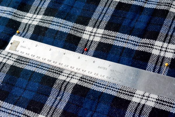 DIY Fur Lined Tartan Poncho-152