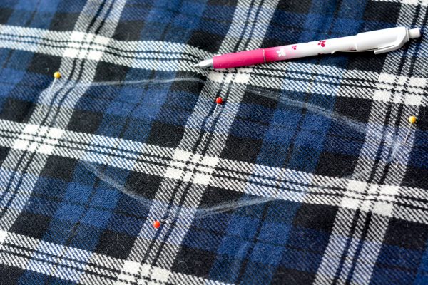 DIY Fur Lined Tartan Poncho-155