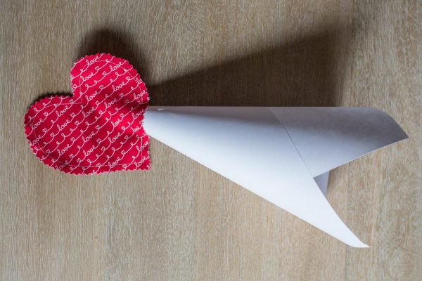 Lavender Sachet Heart Bunting Tutorial Step 5
