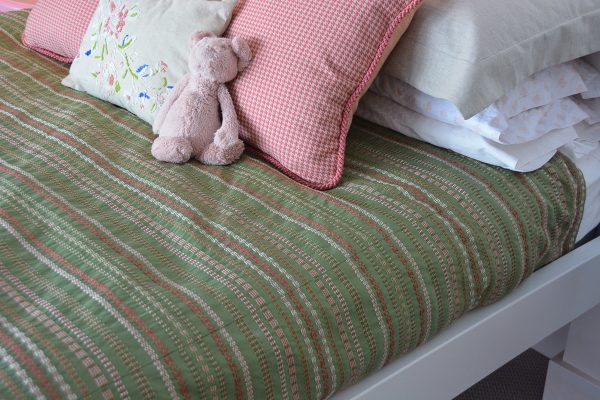 Pink Gold Bird Bedroom-380