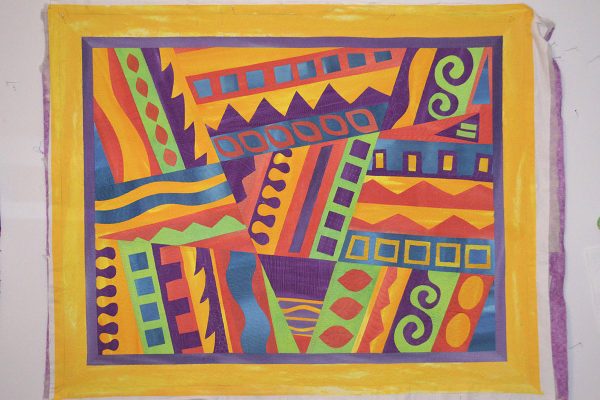 How to make a quilt facing