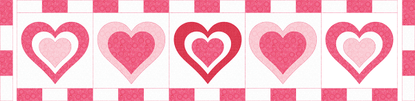 Be My Valentine Runner - Step 10 Asseble 1200