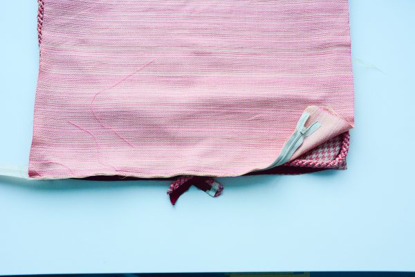 How to Sew Corded Square Pillow-299