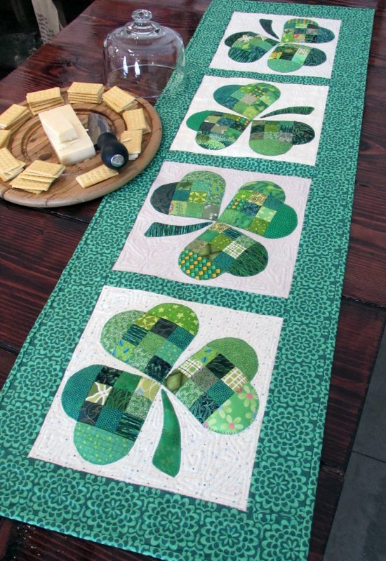 Shamrock Table Runner