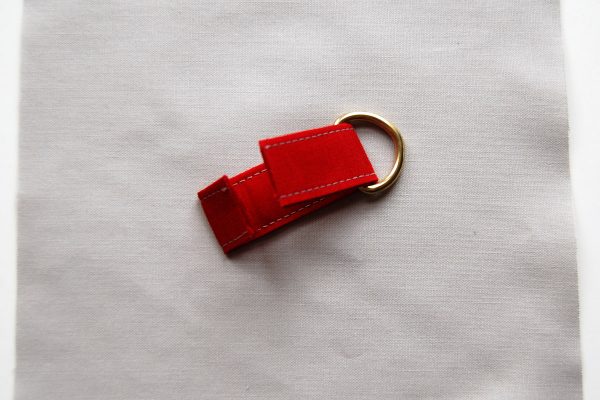 Color block zipper pouch tutorial