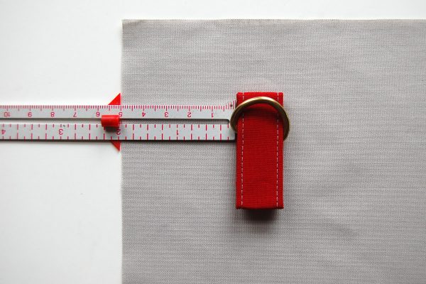 Color block zipper pouch tutorial