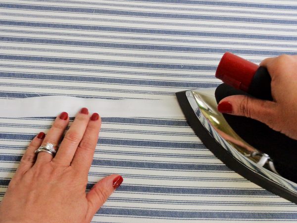 How to Make a Slatted Roman Shade Tutorial 
