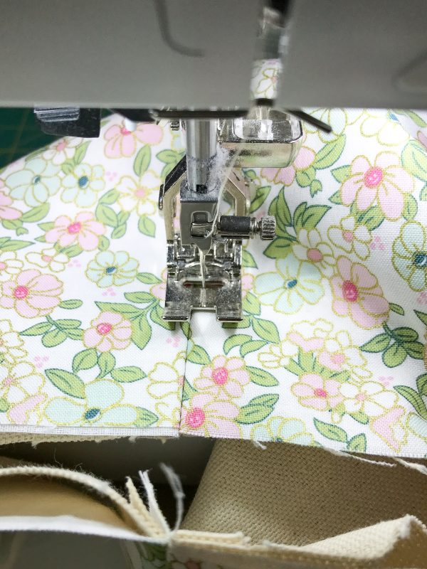 Easter Basket Sewing Pattern by Melissa Mortenson of polkadotchair.com using Wonderland Two Fabrics