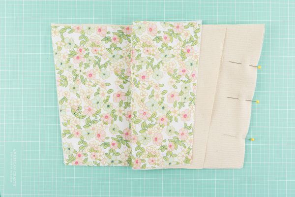 Easter Basket Sewing Pattern by Melissa Mortenson of polkadotchair.com using Wonderland Two Fabrics