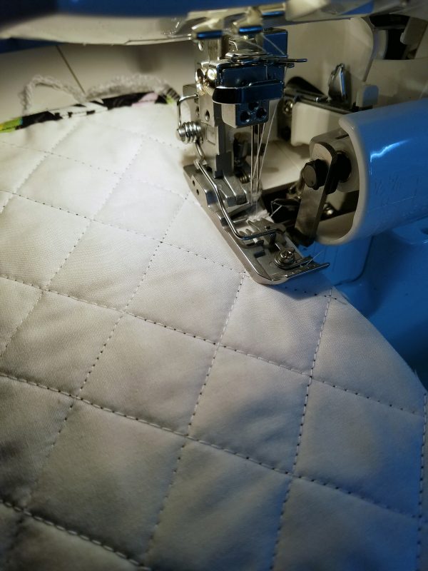 Antique Mosaic Drawstring Bag-Final side seam